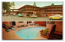 Città Casa Lodge Motel Carmelo Da The Sea California Ca Unp Cromo Cartolina V10 - £3.18 GBP