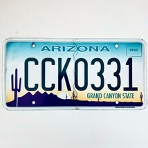 United States Arizona Grand Canyon Passenger License Plate CCK0331 - $229.01 MXN