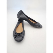 Vionic Women&#39;s Callisto Black Flats shoes bow Sz 9.5 - $32.97