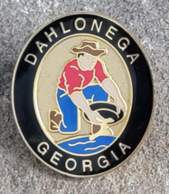 Dahlonega Georgia Panning for Gold Mining Travel Souvenir Lapel Hat Pin ... - £9.43 GBP