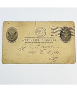 Vintage 1906 Postal Card Tammany Club Society New York 1906 Funeral Notice - £7.44 GBP