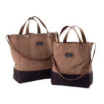 TOTE BAGS BAREBONES CANVAS DESIGNER BEACH WORK SHOPPER LARGE 26L &amp; MARKE... - $99.99