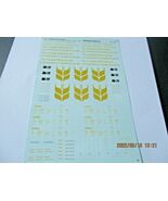 Microscale Decals Stock #87-718 Canadian Wheat Board 4-Bay Cylindrical H... - $69.39 MXN