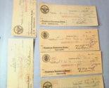 Coca Cola Conway SC Bottling Co Payroll Check lot 1924 1927 1928 1929 - $24.70