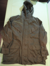 1974 SEYNTEX Belgian Army M-64 ABL Field OD GREEN Jacket PARKA W/ HOOD S... - $47.51