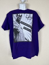 NWT Gildan Ultra Men Size L Purple Hunchback of Sevilla UN Theatre T Shirt Play - £6.18 GBP