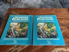 Dungeon &amp; Dragons Players Companion Books One &amp; Two TSR 1984 D&amp;D - $29.70