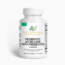 Probiotic 40 Billion with Prebiotics – Supports Gut Health &amp; Metabolic Response  - $30.90