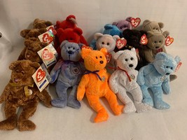 Ty Beanie Babies Lot of 16, Event and Year Bears, all with tags - £39.46 GBP