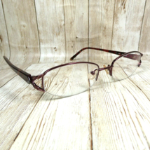Liz Claiborne Rose Gold Half-Rim Metal Eyeglass FRAMES - 415 1Z9 48-18-135 - $43.51