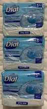 9 Dial Antibacterial Soap Bars Spring Water, 4 oz Bars Each New Sealed FreeShip - £13.01 GBP