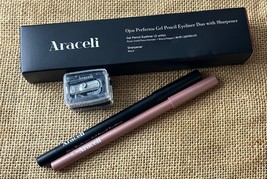 Araceli ROSE GOLD / BLACK Ojos Perfectos Gel Pencil Eyeliner Duo with Sh... - $19.95