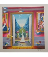 Ferjo &quot;The Garden&quot; Hand Signed &amp; Numbered Lithograph Beautiful Garden Scene - $1,015.52 CAD