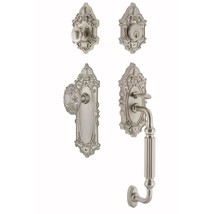 Nostalgic Warehouse 719563 Victorian F Grip Entry Set, Backset - 2.375&quot;,... - £491.85 GBP