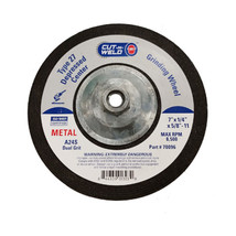 Cut N Weld Type 27 Dual Depressed Center Pipe Cutting Grinding Wheel 7&quot; x 1/4&quot; - £11.95 GBP