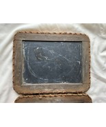 Late 1800’s Early 1900’s Childs School Double Hinged 2 Sides Slate Chalk... - $1,187.21 MXN