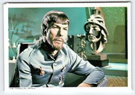 Vintage 1977 Star Trek Chrome Postcard The Parallel Spock Mirror Universe - $5.66