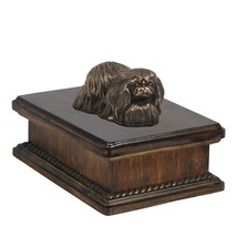 Exclusive Urn for dog’s ashes with a Pekingese statue, ART-DOG. New model - £161.08 GBP