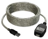 Tripp Lite USB 2.0 Hi-Speed Active Extension Repeater Cable (A M/F) 10 M... - £34.93 GBP