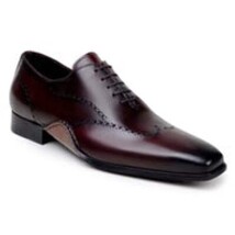 Belvedere Men's Shoes Otto Italian Calf Leather opanka Ant. Burgundy image 7