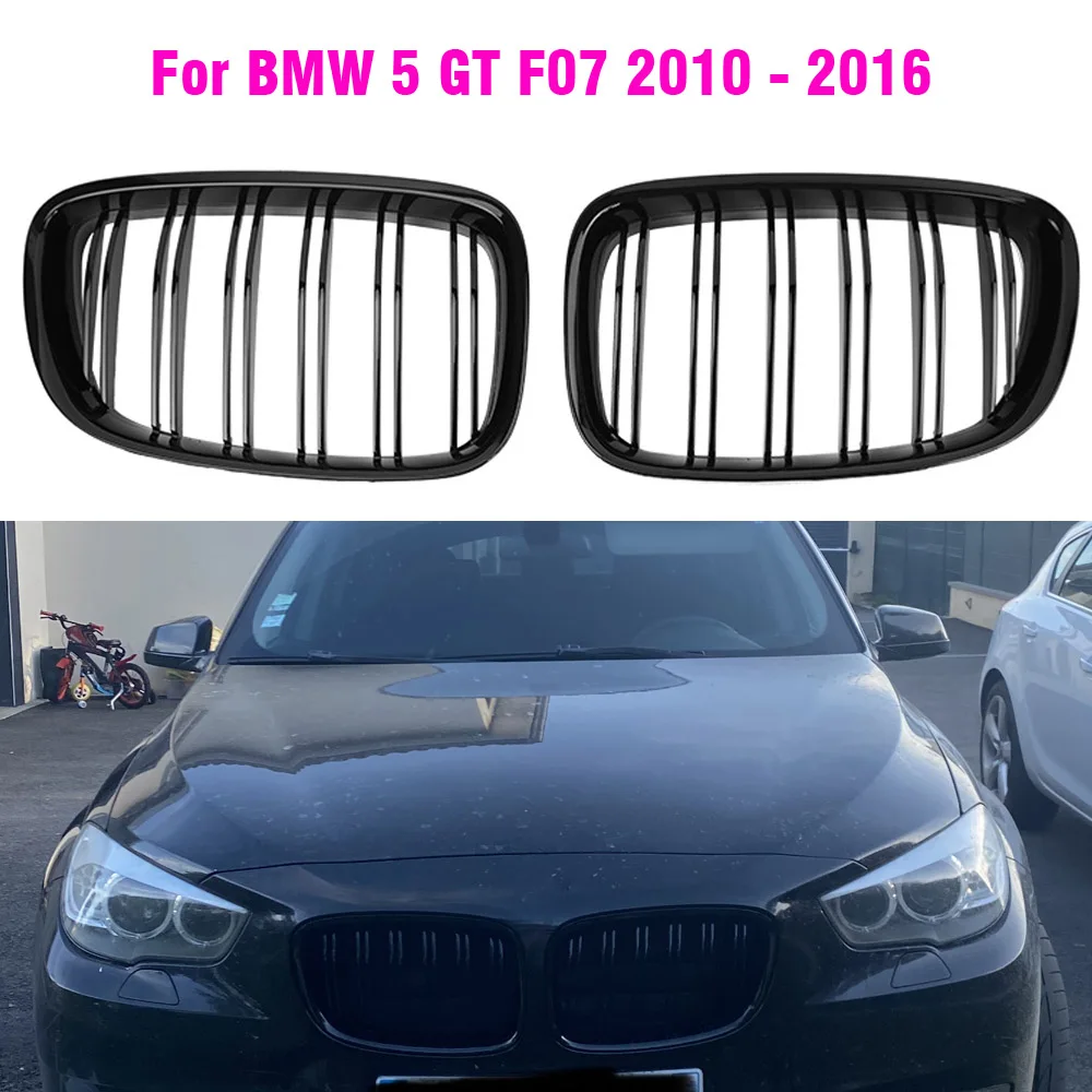 Car Front Bumper Kidney Grille Grill Fit For BMW 5 Series GT F07 2010 2011 2012 - £47.22 GBP