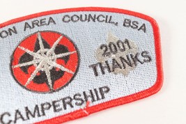 Vintage 2001 Sam Houston Campership Good Turn Boy Scout BSA Shoulder CSP Patch - £9.01 GBP