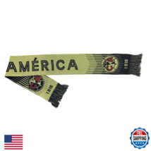 Icon Sports Club America FMF Soccer Scarf LL1A-04 Yellow Reversible Fan - $34.55