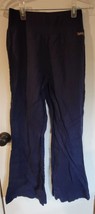 Womens XS Matilda Jane Dark Navy Blue Linen Casual Lounge Travel Pants - $8.91