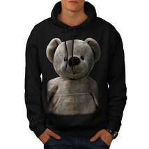 Wellcoda Cute Plush Mens Hoodie, Teddy Bear Casual Hooded Sweatshirt - £26.11 GBP+