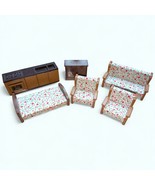 Calico critters/sylvanian families Vintage Bedroom Furniture Kitchen Ove... - $273.62 MXN