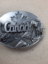 Siskiyou Buckle Company Canada Mens Brlt Buckle Silver Color Z-35 - £10.42 GBP