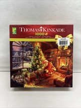 Thomas Kinkade 1000 jigsaw Puzzle Christmas Party 41044 Santa - £6.08 GBP