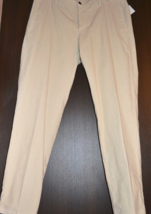 Brooksfield Torino Italian Design Men&#39;s Beige  Casual  Corduroy Pants Size US 36 - £63.97 GBP