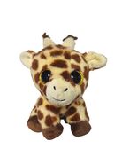 Ty Velvety Peaches the Giraffe Plush Stuffed Animal Toy Large Glitter Ey... - $435.73 MXN