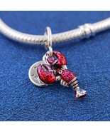  925 Sterling silver Lobster Dangle Charm 793676C01 - $26.89 CAD