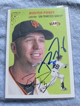 Buster Posey Hand Signed Baseball Card Autographed San Francisco Giants ... - $25.00