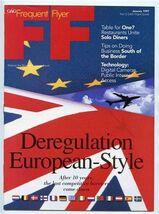 OAG Frequent Flyer Magazine January 1997 Deregulation European Style - $14.85