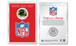 BALTIMORE RAVENS NFL Helmet JFK Half Dollar Coin w/ NFL Display Case LIC... - £7.44 GBP