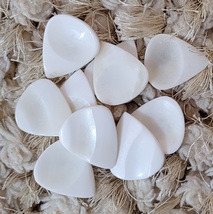 10 Real Camel Bone Handcrafted Guitar picks with thumb and finger impres... - £19.65 GBP