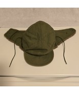 VTG Korean War US Military Army M-1951 OD Pile Field Cap Hat Ear Flap Ha... - $890.20 MXN
