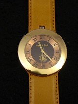 Wrist Watch Bord a&#39; Bord French Uni-Sex Solid Bronze, Genuine Leather B10 - £103.74 GBP
