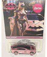 TESLA Model S CUSTOM Hot Wheels Barbie Batgirl Batman Series w/  RR - €83,34 EUR