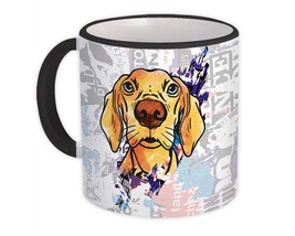 Dachshund Collage : Gift Mug Urban Artistic Art Patchwork Pencil Sketch Dog Dogs - $15.90