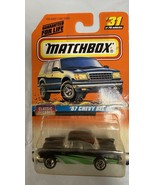 Matchbox Classic Decades &#39;57 Chevy Bel Air #31 - $126.66 MXN
