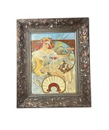 R.Wilson Antique Picture Woman With Cookies By Alphonso Mucha Biggs &amp; So... - $1,194.59 CAD