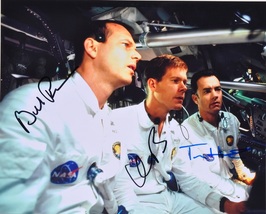 Apollo 13 Cast Signed Photo X3 - Tom Hanks, Kevin Bacon, Bill Paxton w/COA - £469.73 GBP