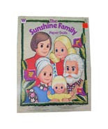 Vintage Mattel 1977 The Sunshine Family Paper Dolls-Uncut - £15.21 GBP