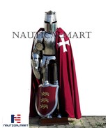 Medieval Knight Crusader Full Suit Of Armor - Wearable Cosplay Costume  - €607,19 EUR
