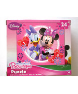 MINNIE MOUSE &amp; DAISY DUCK BOW-TIQUE 9&quot; x 10&quot; PUZZLE (24 PIECES) NEW - £3.69 GBP