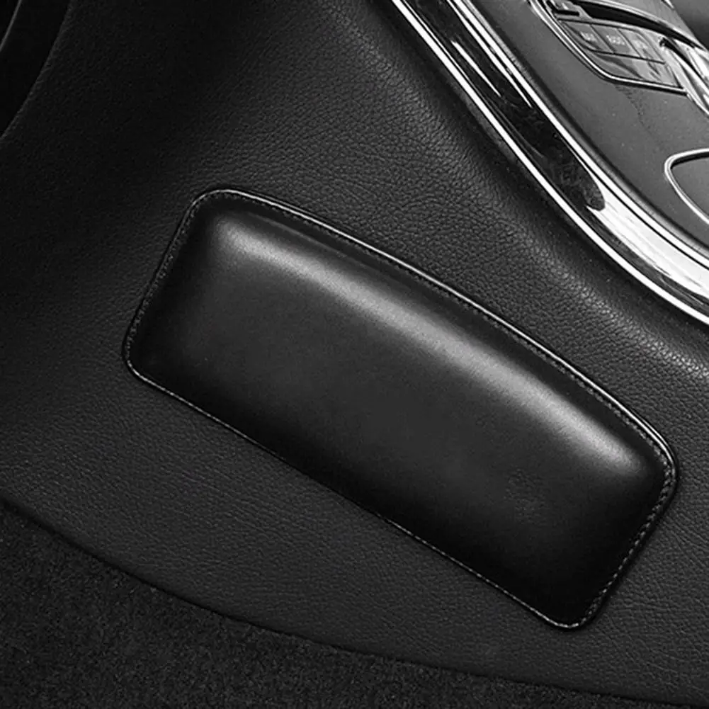 PU Leather Car Leg Knee Cushions Elbow Pad Auto Door Center Control Armrest Soft - £8.61 GBP